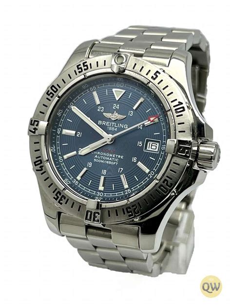 breitling colt superquartz second hand|used Breitling colt automatic 41.